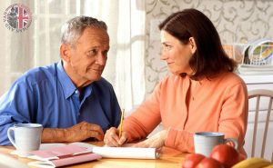 Retirees planning a house move